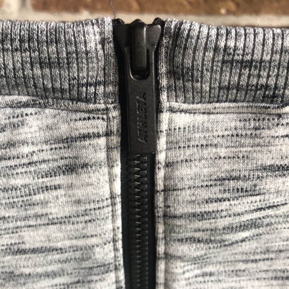 ATHLETA Textured En Route Grey Heather Dress - Picture 8 of 10